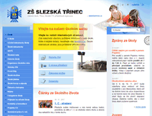 Tablet Screenshot of 6zstrinec.cz